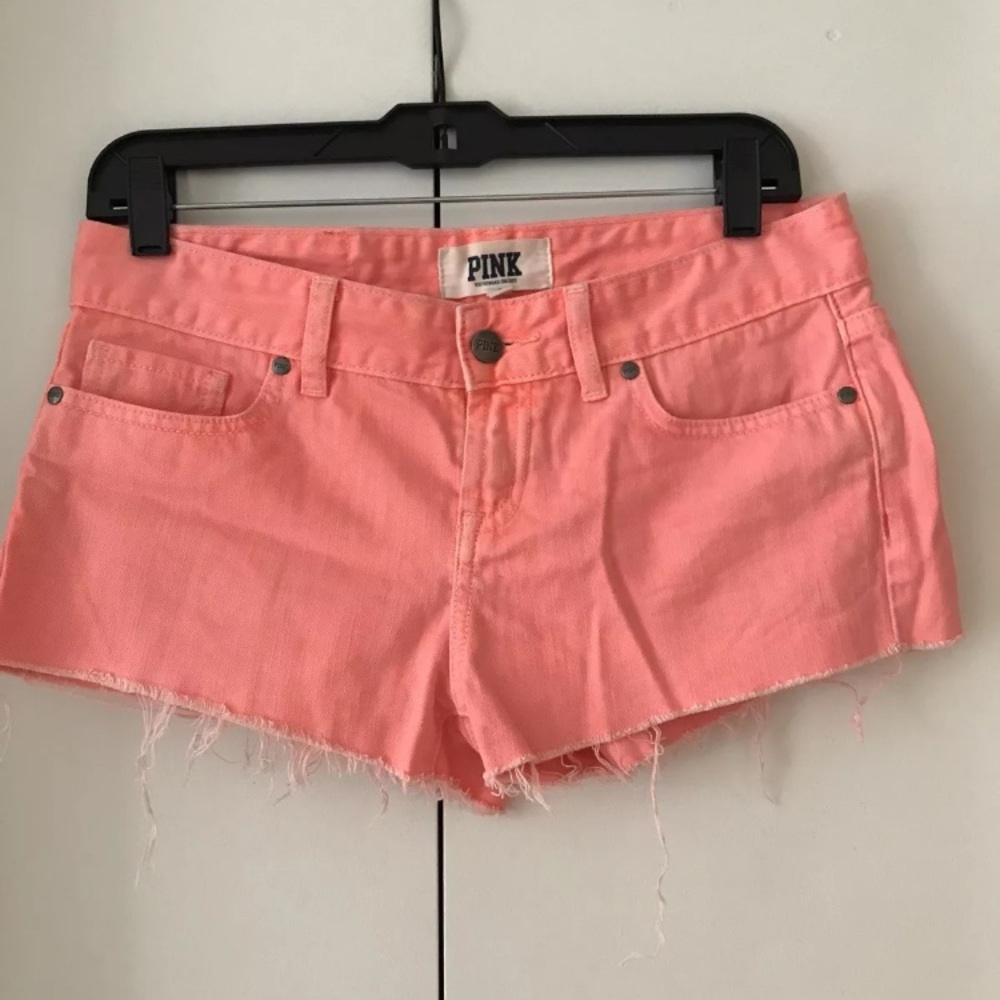 VS PINK SZ 2 denim shorts